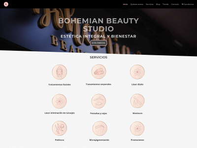 bohemianbeautyestudy.com snapshot