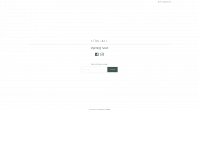 cureategoods.com snapshot
