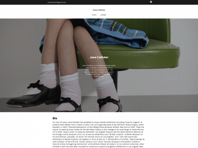 janecallister.com snapshot
