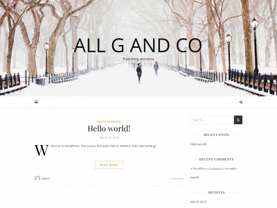allgandco.com snapshot