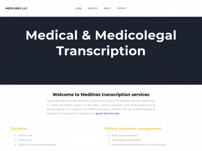 www.medlinesllc.com snapshot