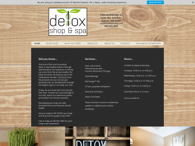 detoxshopandspa.com snapshot