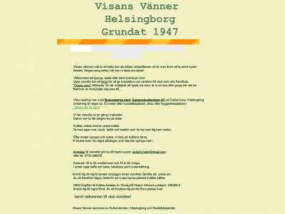 visansvanner.se snapshot