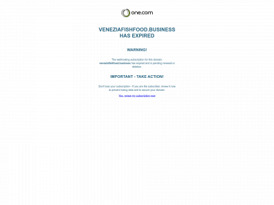 veneziafishfood.business snapshot