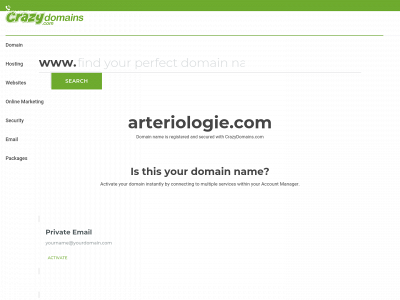arteriologie.com snapshot