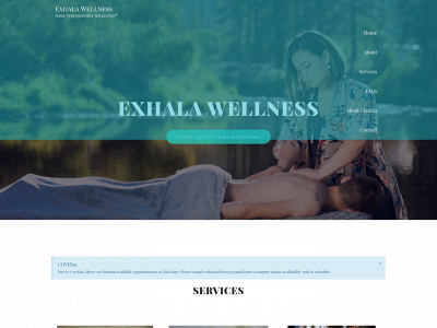 exhalawellness.com snapshot