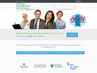 patientengagement.solutions snapshot