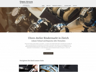 uhrenatelier.ch snapshot