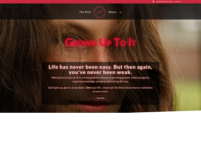 grownuptoit.com snapshot