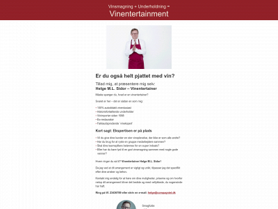 vinentertainment.dk snapshot
