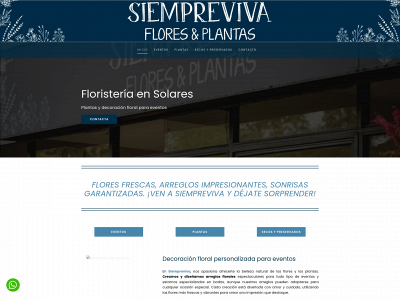 floristeriasiempreviva.es snapshot