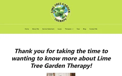 limetreegardentherapy.co.uk snapshot