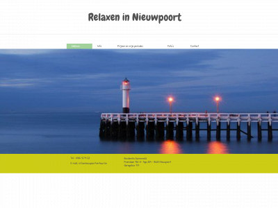 nieuwpoortverhuur.be snapshot