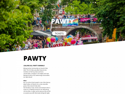 pawtyparty.nl snapshot