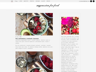 my-passion-for-food.com snapshot