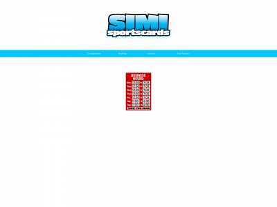 simisportscards.com snapshot