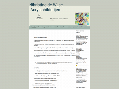 christine-de-wijse.nl snapshot