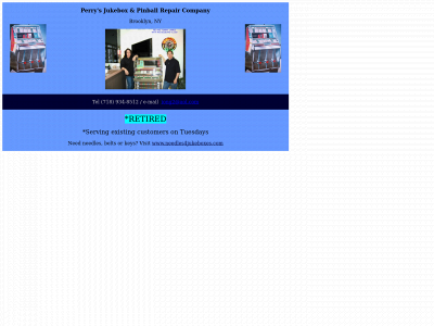 pinballjukeboxrepair.com snapshot