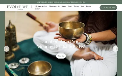 www.evolvewellnj.com snapshot
