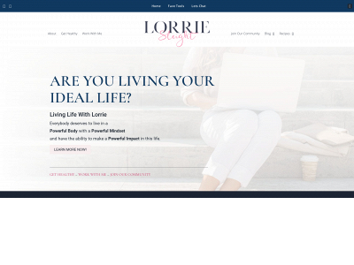 lorriesleight.com snapshot