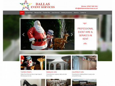 dallaseventservices.co.uk snapshot