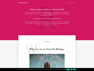 thestressedspecies.com snapshot