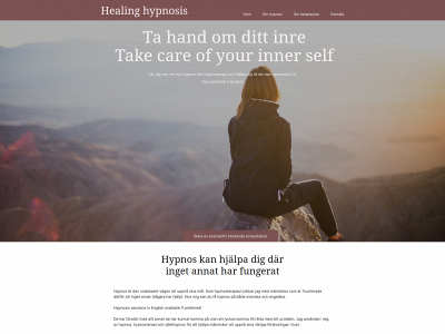 healinghypnosis.se snapshot