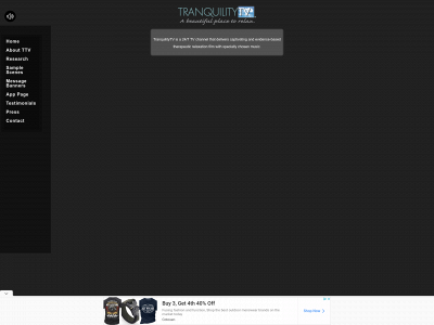 tranquilitytv.com snapshot