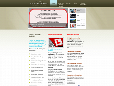 drivinginstructorssheffield.co.uk snapshot