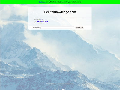 healthknowledge.com snapshot