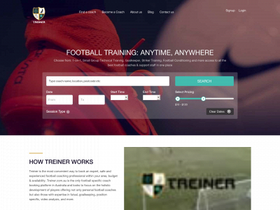treiner.co snapshot