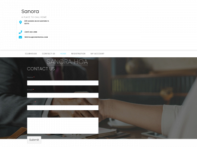 sanorahoa.com snapshot