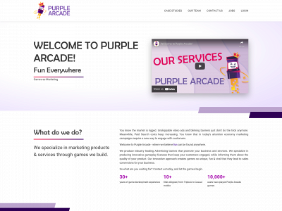 purplearcade.com snapshot