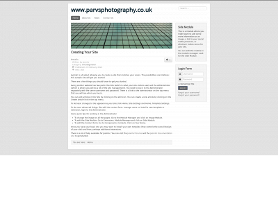parvsphotography.co.uk snapshot
