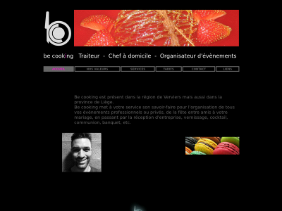 becooking.be snapshot