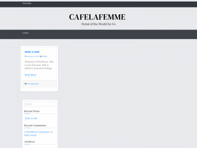 cafelafemme.com snapshot
