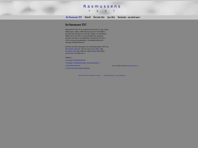 rasmussenstext.se snapshot