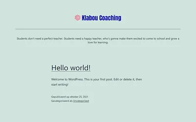 klaboucoaching.nl snapshot