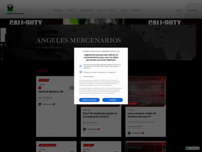 angelesmercenarios.com snapshot