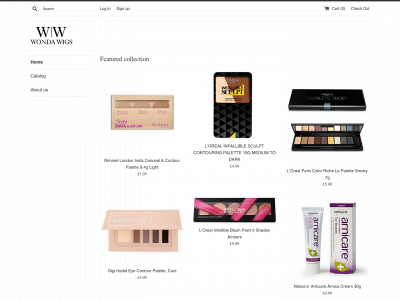 wondawigs.com snapshot