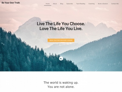 beyourowntruth.com snapshot