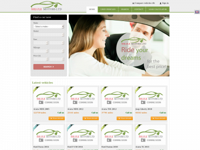 shlulemotors.com snapshot