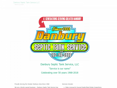 danburyseptic.com snapshot