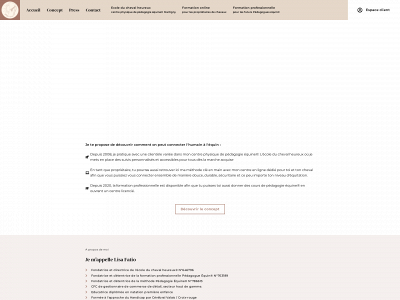 pedagogue-equin.ch snapshot