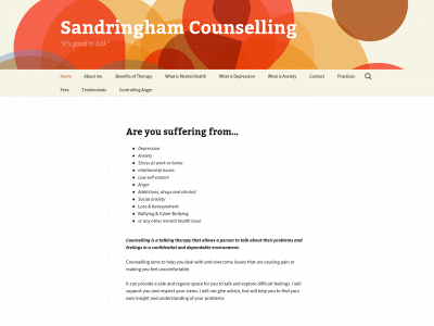 sandringhamcounselling.co.uk snapshot