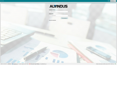 crm.alvindus.com snapshot