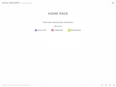 catchherdrift.com snapshot