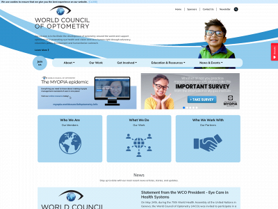 worldcouncilofoptometry.info snapshot
