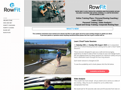 row-fit.co.uk snapshot