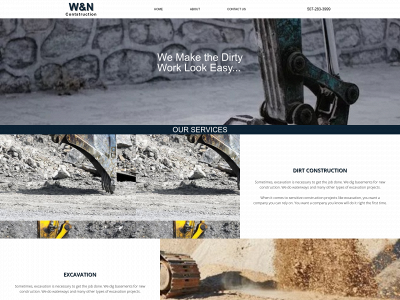 www.w-and-n-construction.com snapshot